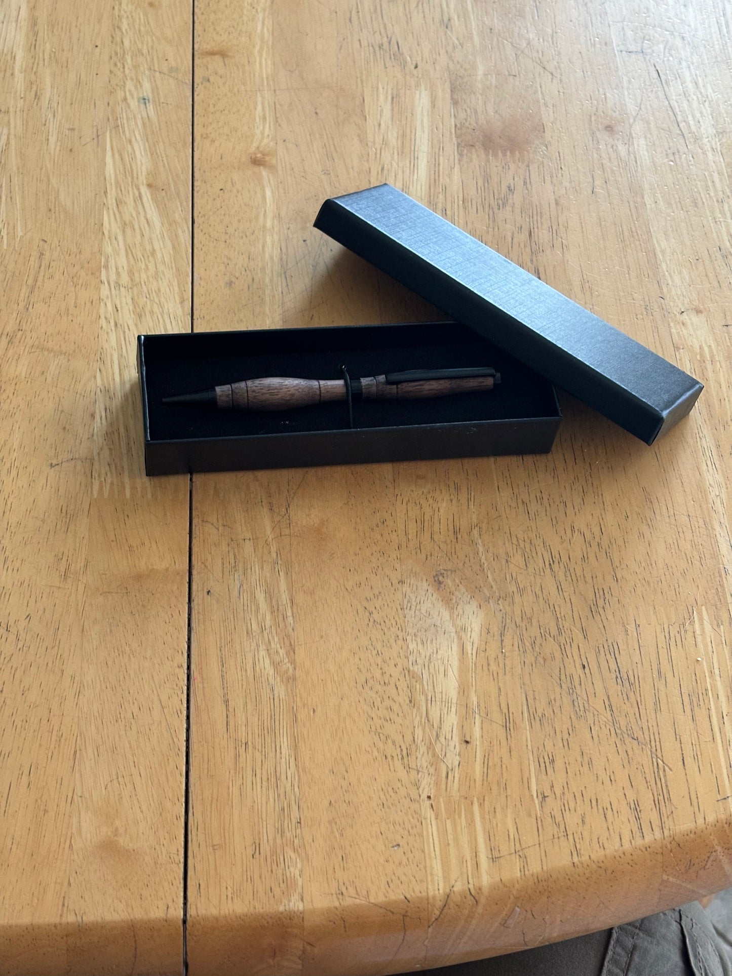 Handmade Slimline Twist Pen Made with Walnut