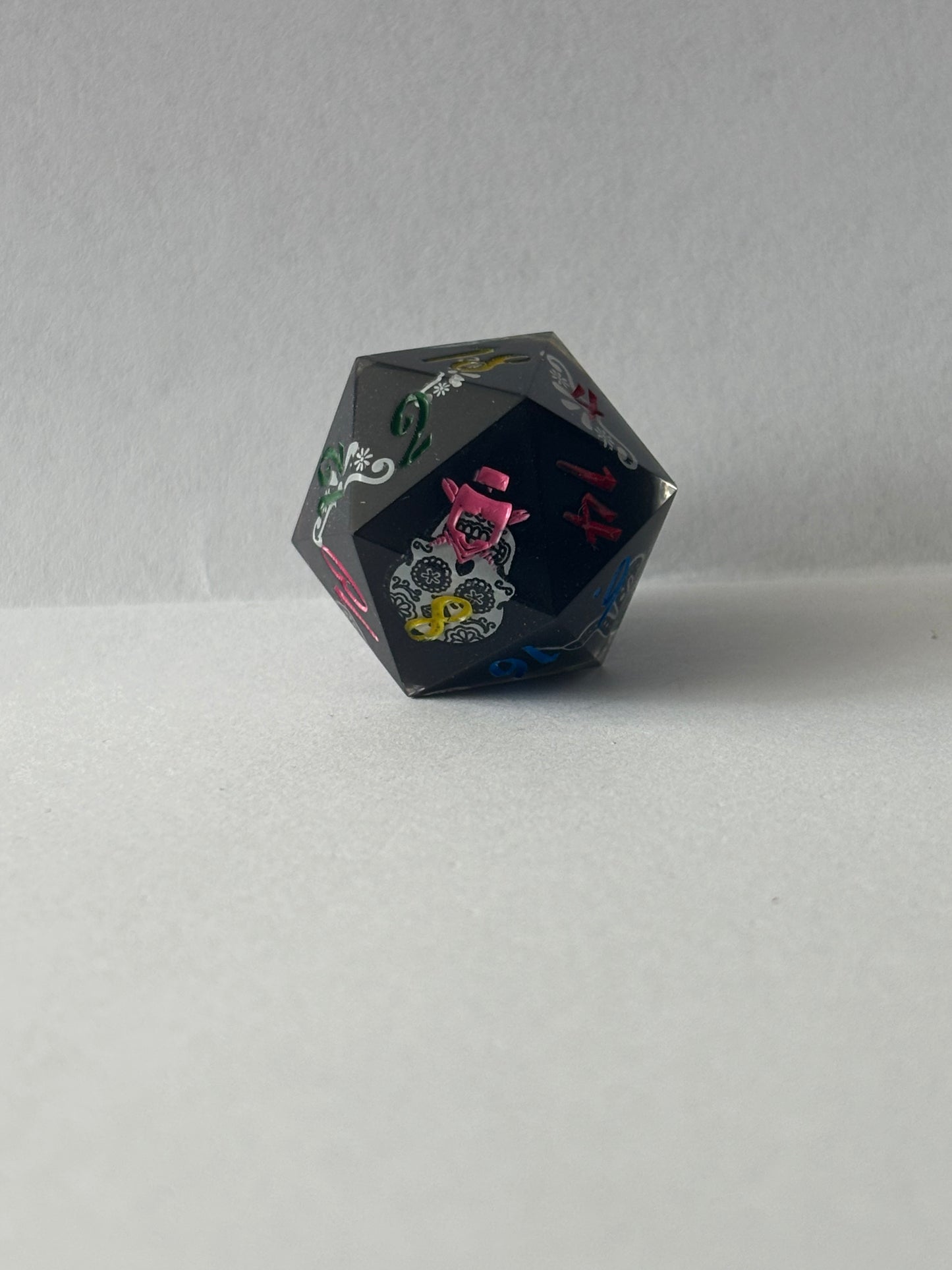 Calavera 8 pc. Resin Dice Set