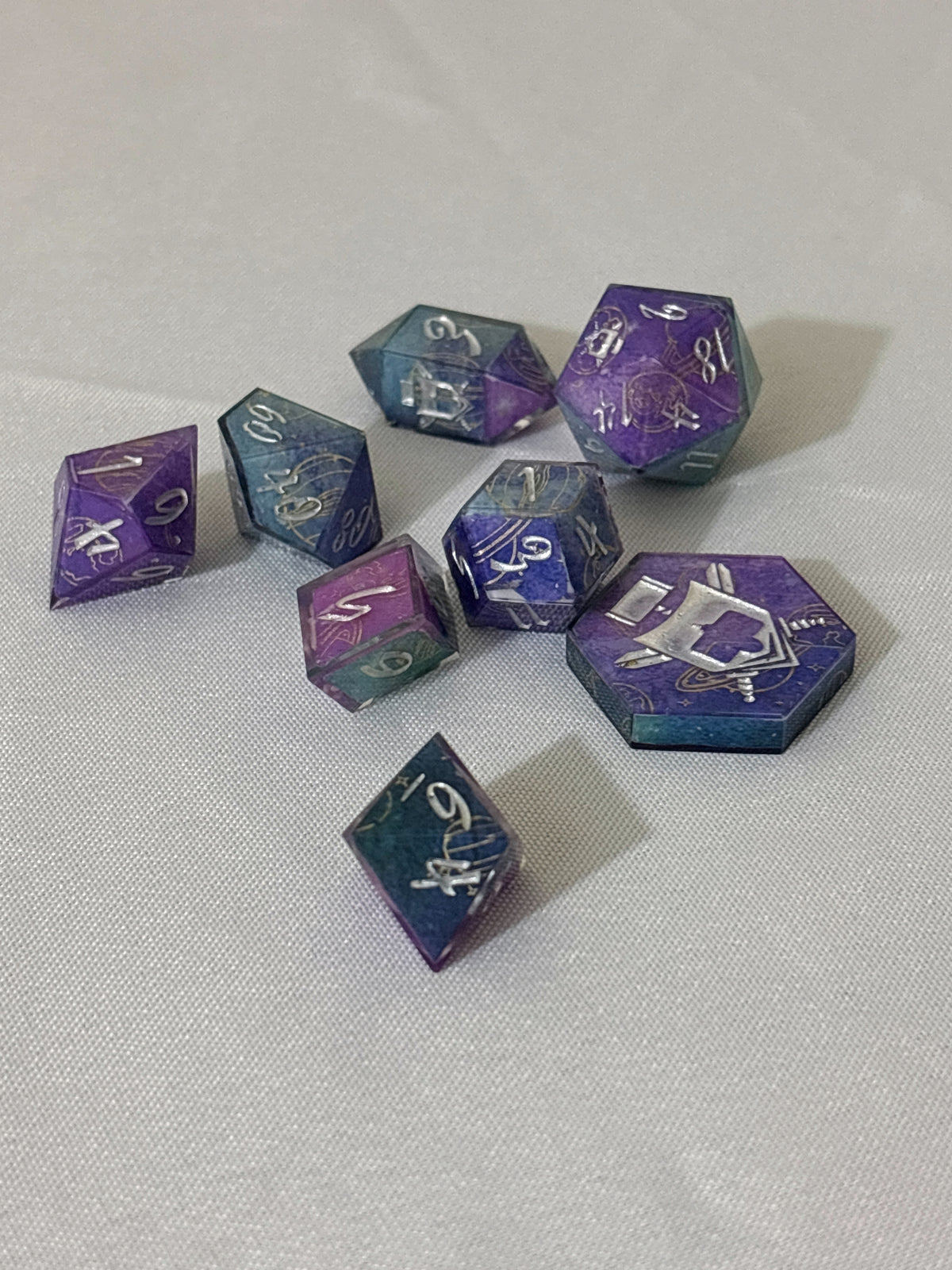 Planetary Haze 8 Pc. Dice Set