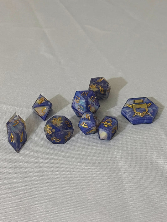 Star Seeker 8 Pc. Dice Set