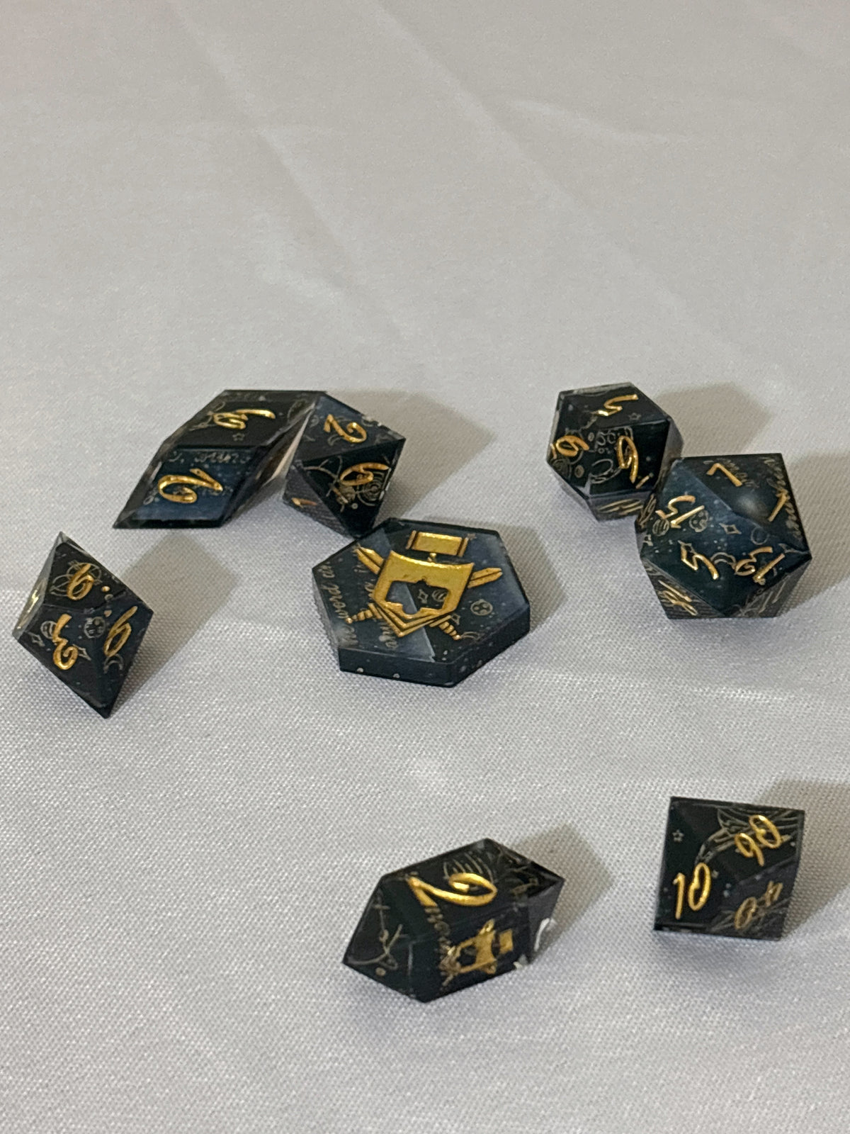 Dark Nebula 8 Pc. Dice Set