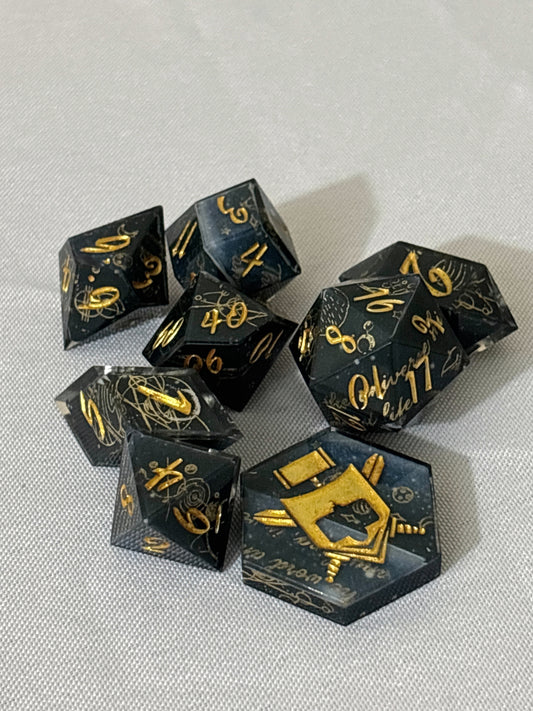 Dark Nebula 8 Pc. Dice Set