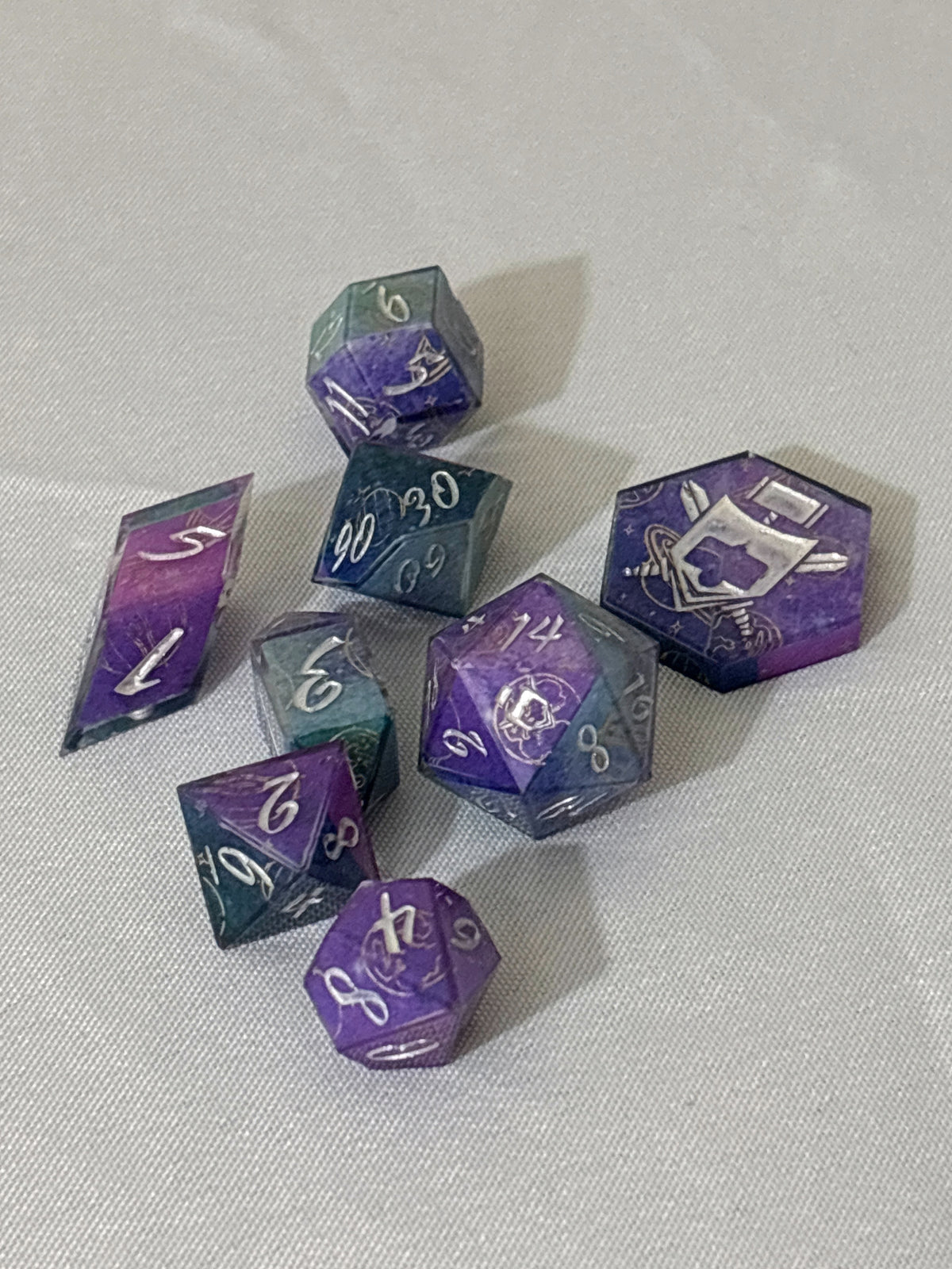 Planetary Haze 8 Pc. Dice Set