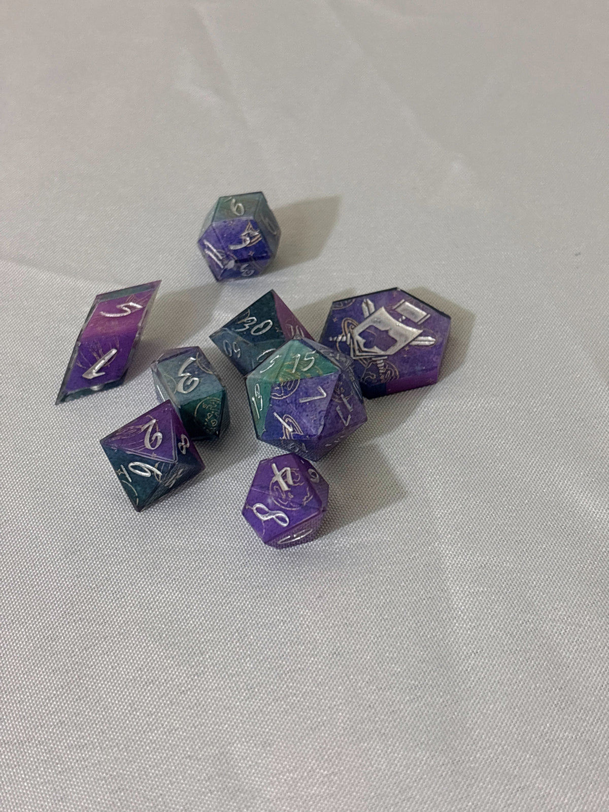 Planetary Haze 8 Pc. Dice Set