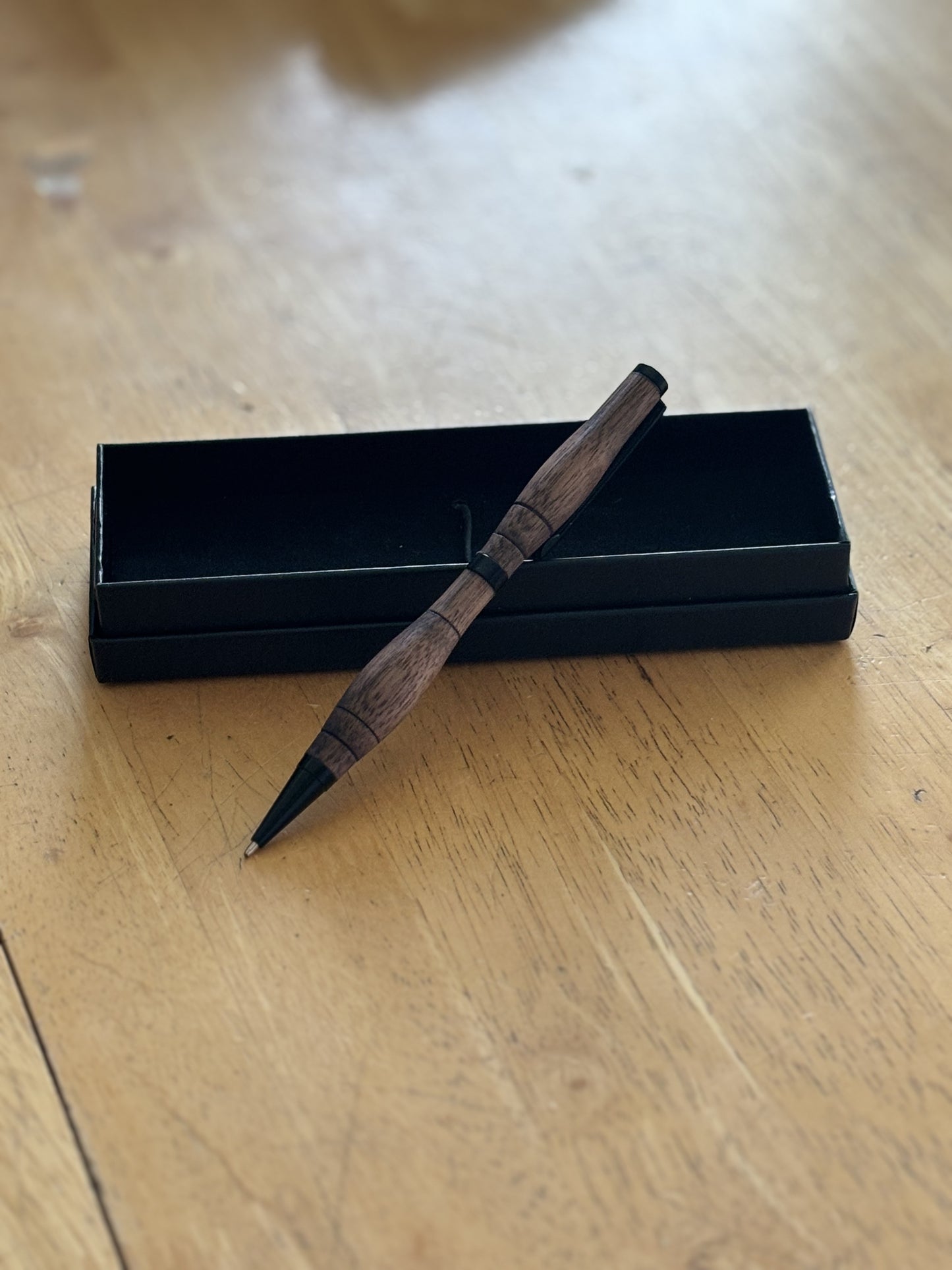 Handmade Slimline Twist Pen Made with Walnut