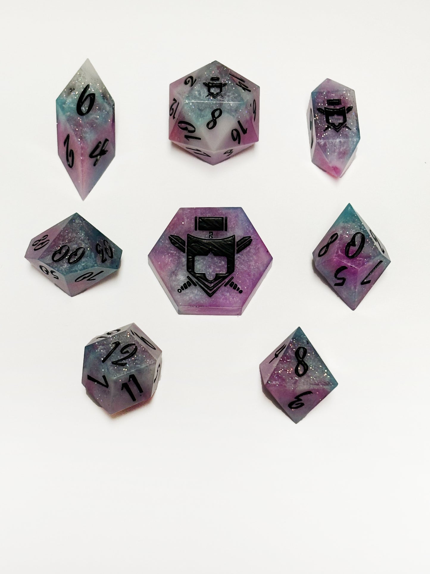 Milky Way 8 Pc. Dice set