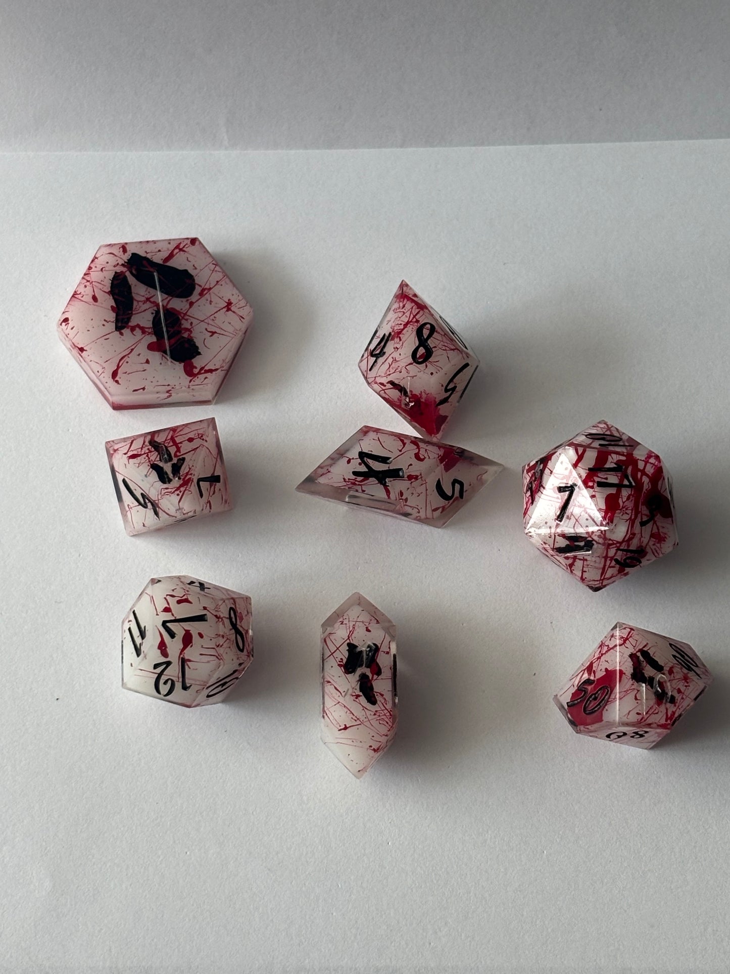 Scary Movie 8 pc. Resin Dice Set