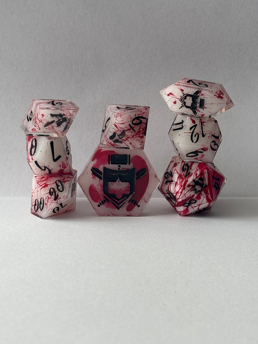 Scary Movie 8 pc. Resin Dice Set